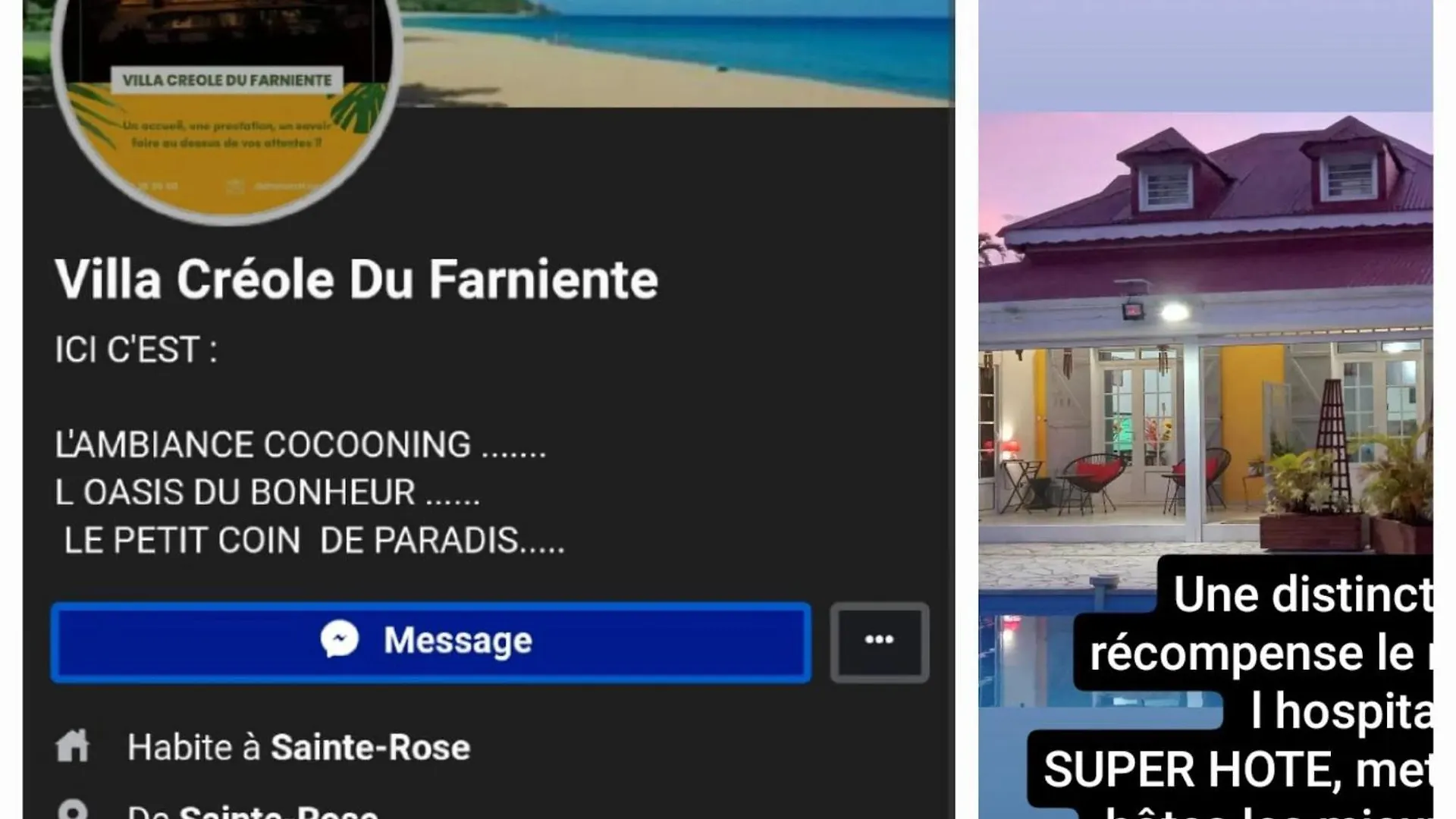Appartement Studio Charmant Pres De Sainte Rose 19 M² + Jardins & Piscine Diavet Guadeloupe