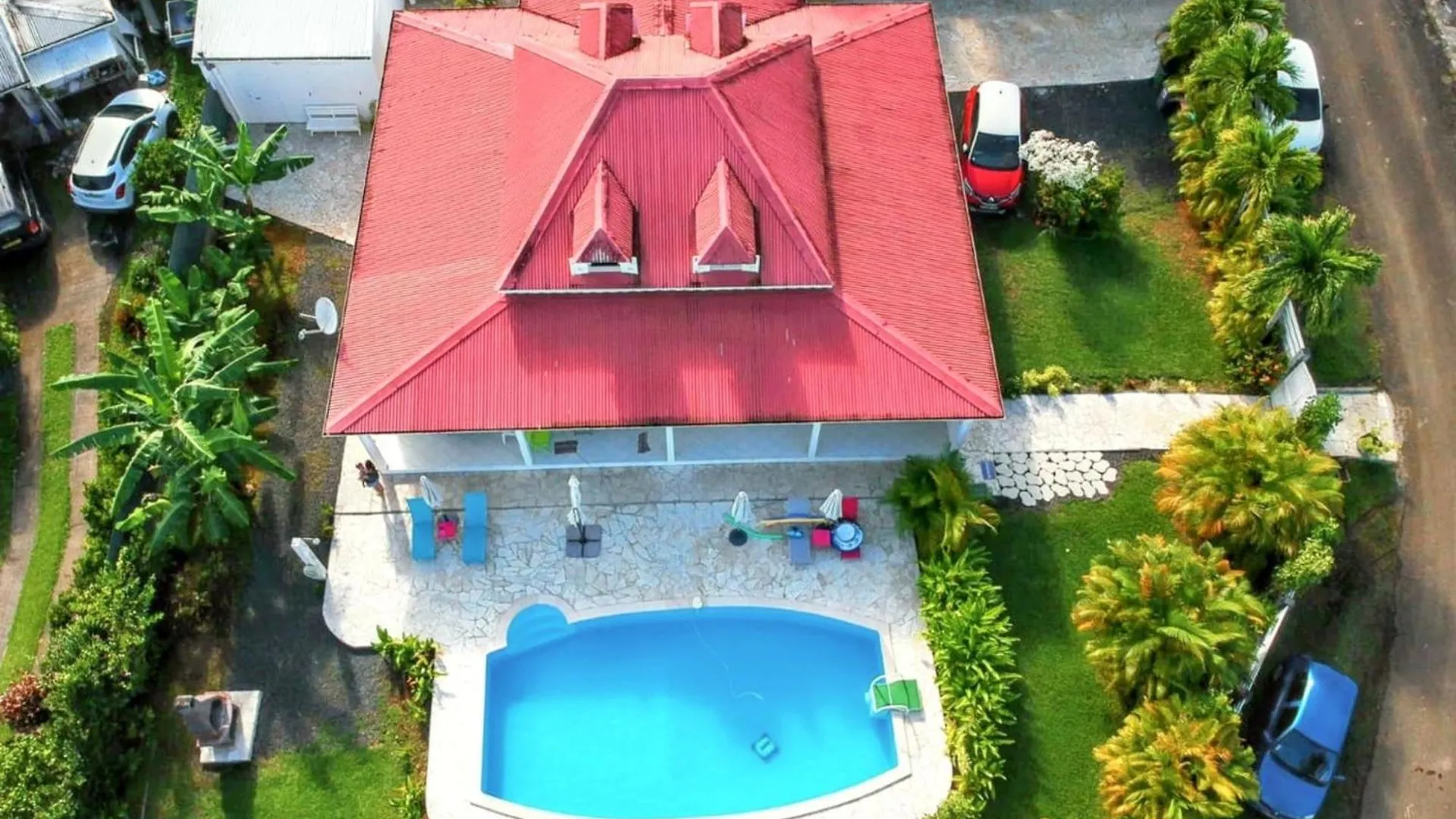 Apartment Studio Charmant Pres De Sainte Rose 19 M² + Jardins & Piscine Diavet Guadeloupe